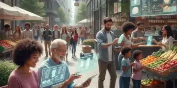 Diverse consumers engaging in modern shopping and daily activities in 2026