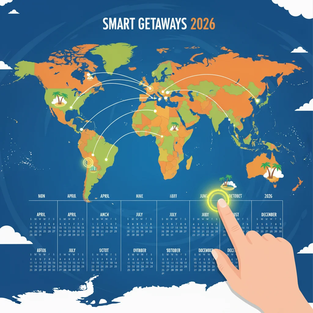 Maximize 2026 Vacation: 10-Day Getaways with 4 Days Off