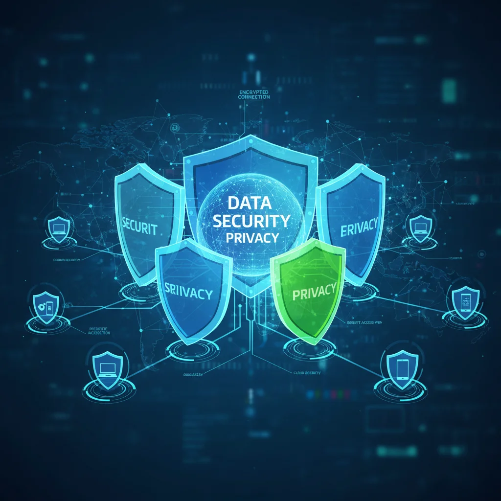 Robust cybersecurity protecting sensitive data for remote employees.