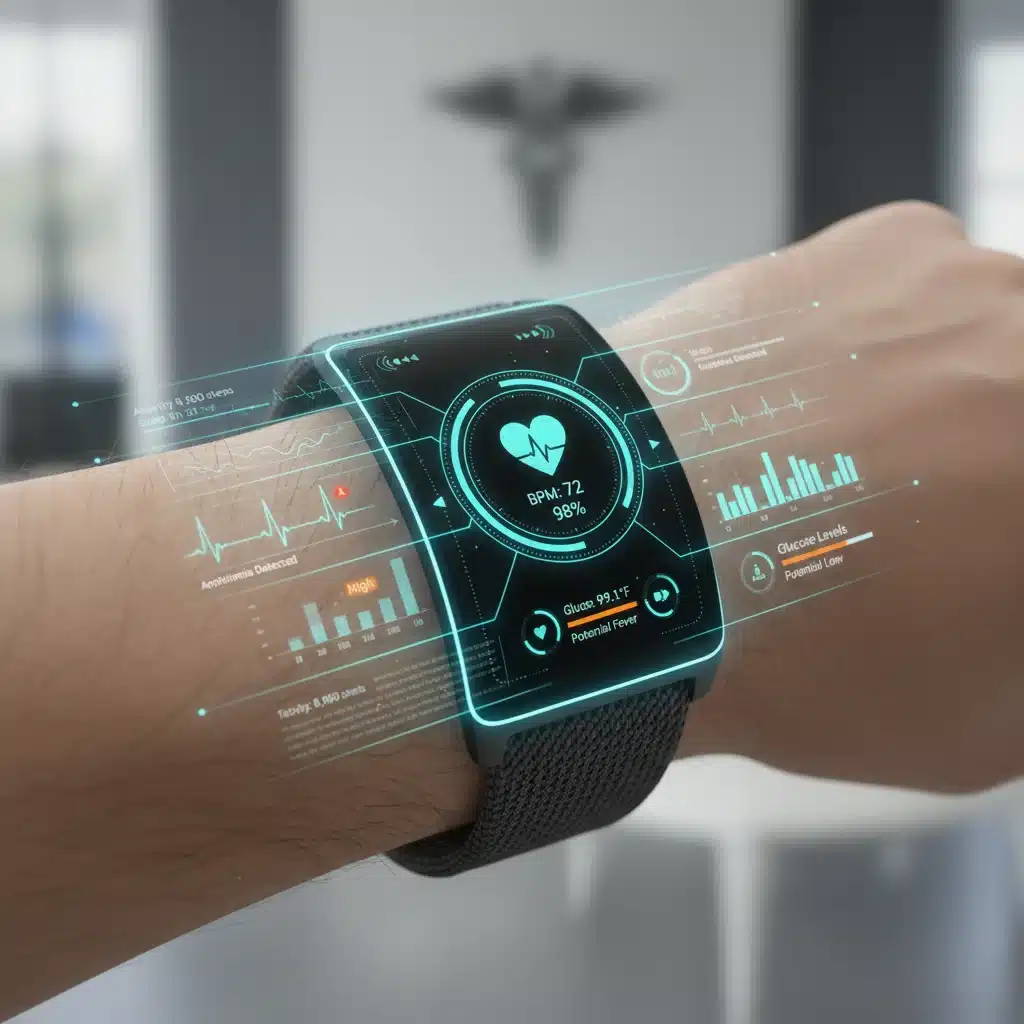 Wearable technology monitoring health for early disease detection